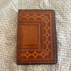 Vintage handcrafted leather wallet